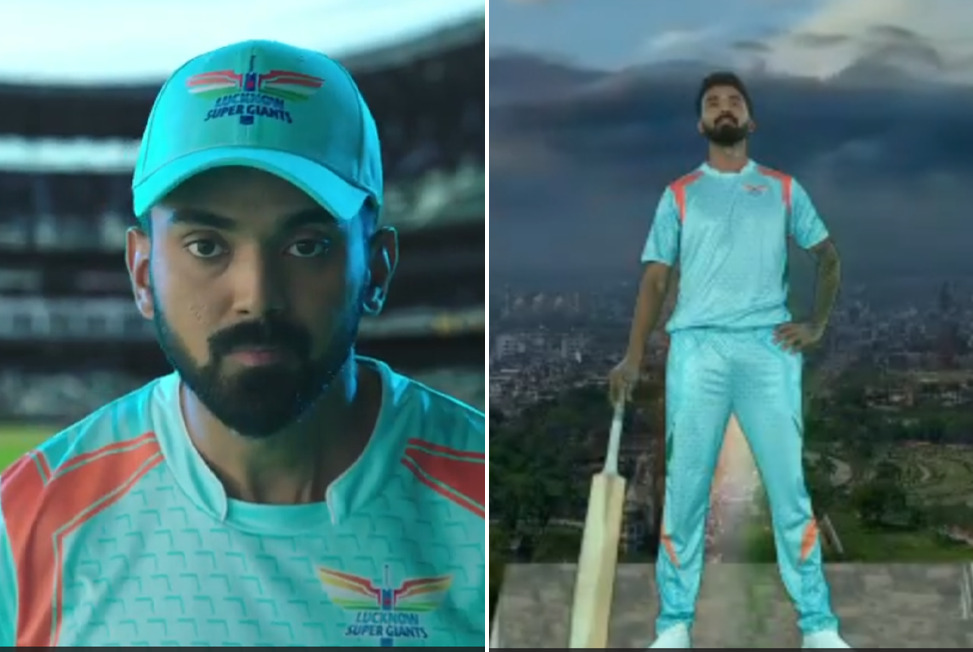 LSG IPL jersey: KL Rahul in Lucknow Super Giants jersey Tata IPL 2022 - The  SportsRush