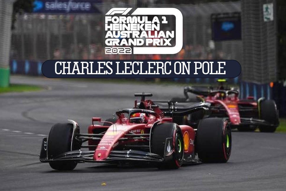 f1 grand prix qualifying results leclerc takes australian gp pole