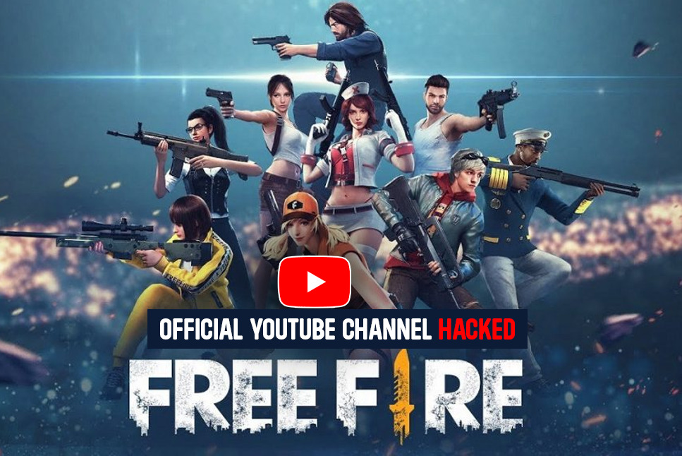 Free Fire  channel hacked and renamed, all videos removed