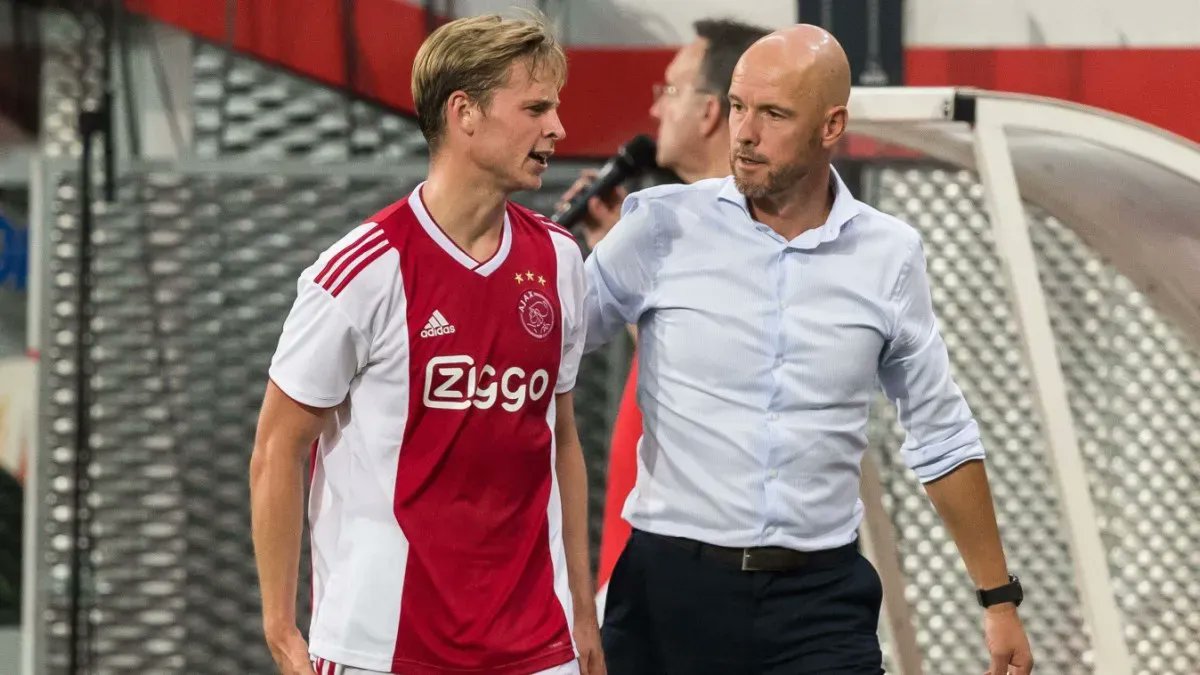 Erik Ten Hag Eyes Reunion With Barcelona's Frenkie De Jong - Golf Single Player