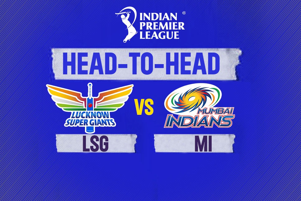 LSG vs MI Head to Head LSG eye clean sweep, MI target maiden win