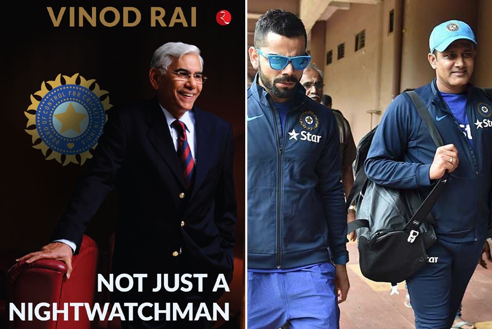 Vinod Rai Book: Explosive book details rift between Kohli & Kumble