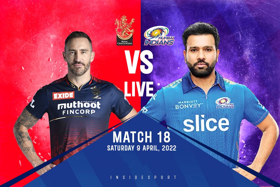 Rcb Vs Mi Live Streaming When And Where To Watch Ipl 2022 Royal Challengers Bangalore Vs 