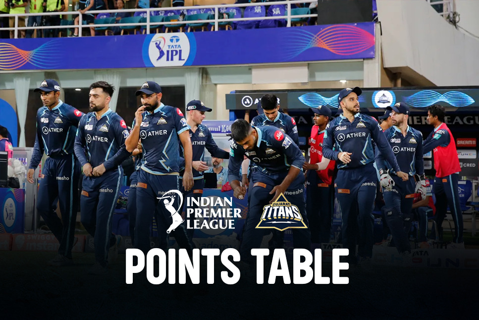 IPL 2022 Points Table: Gujarat Titans go TOP of Points Table with 37-run win over Rajasthan Royals, RR slip to 3rd - Check GT beat RR Highlights