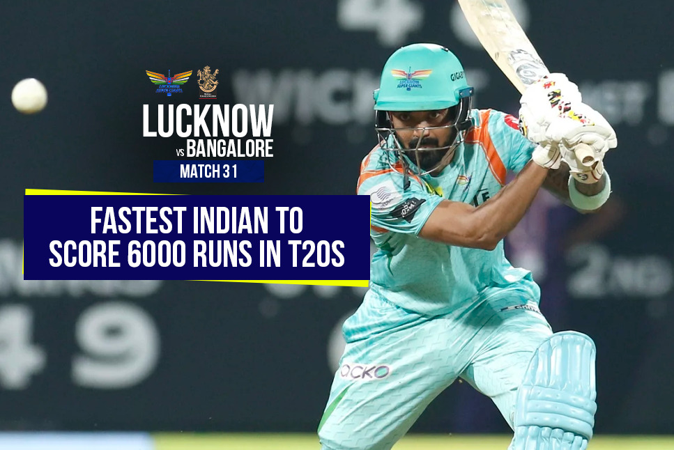 Ipl 2022 Kl Rahul Becomes Fastest Indian To Score 6000 T20 Runs