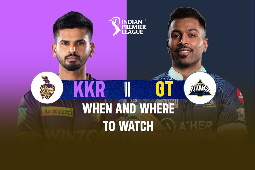 KKR vs GT Live Streaming Gujarat Titans batting, Follow LIVE