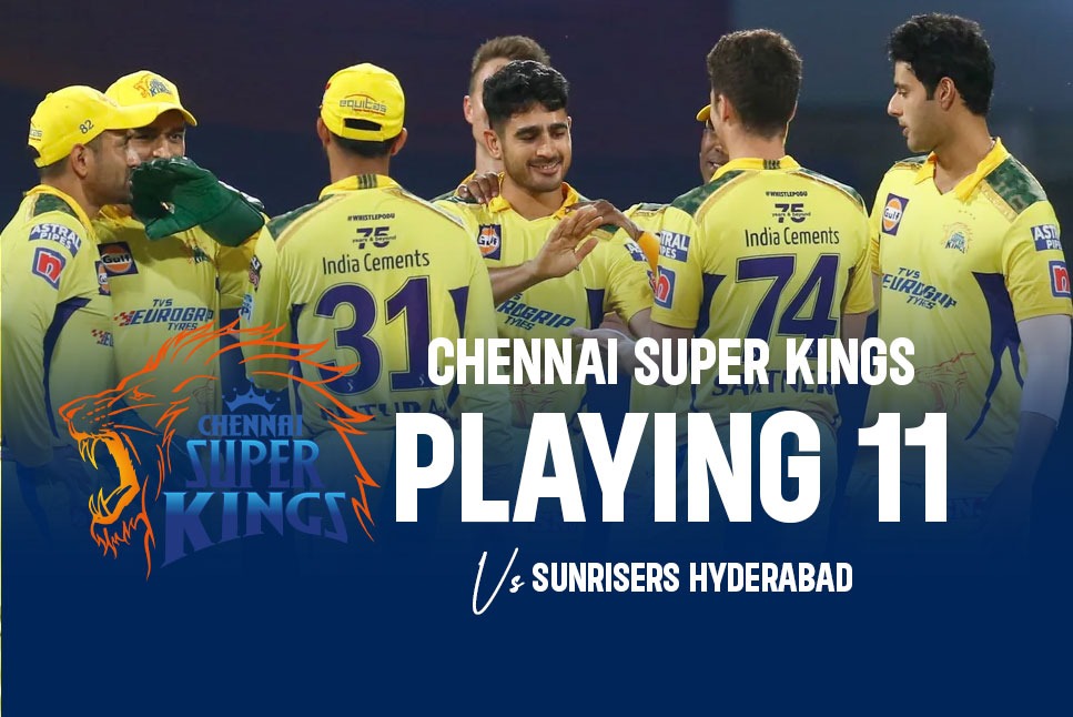 CSK Playing XI vs SRH: Moeen Ali to return, will MS Dhoni hand New Lasith Malinga Matheesha Pathirana make his CSK debut? Follow IPL 2022 Live Updates