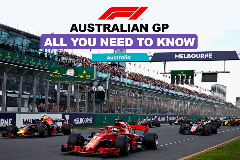 Australian GP Timings of Practice, Qualifying, Race, Live Streaming
