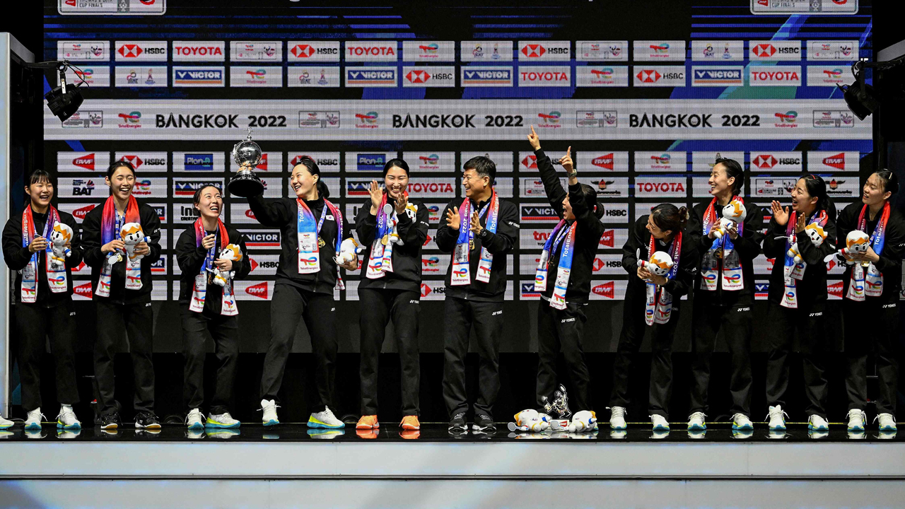 South Korea dethrone China to win Uber Cup