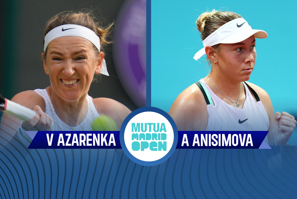 Madrid Open LIVE: Azarenka vs Anisimova LIVE