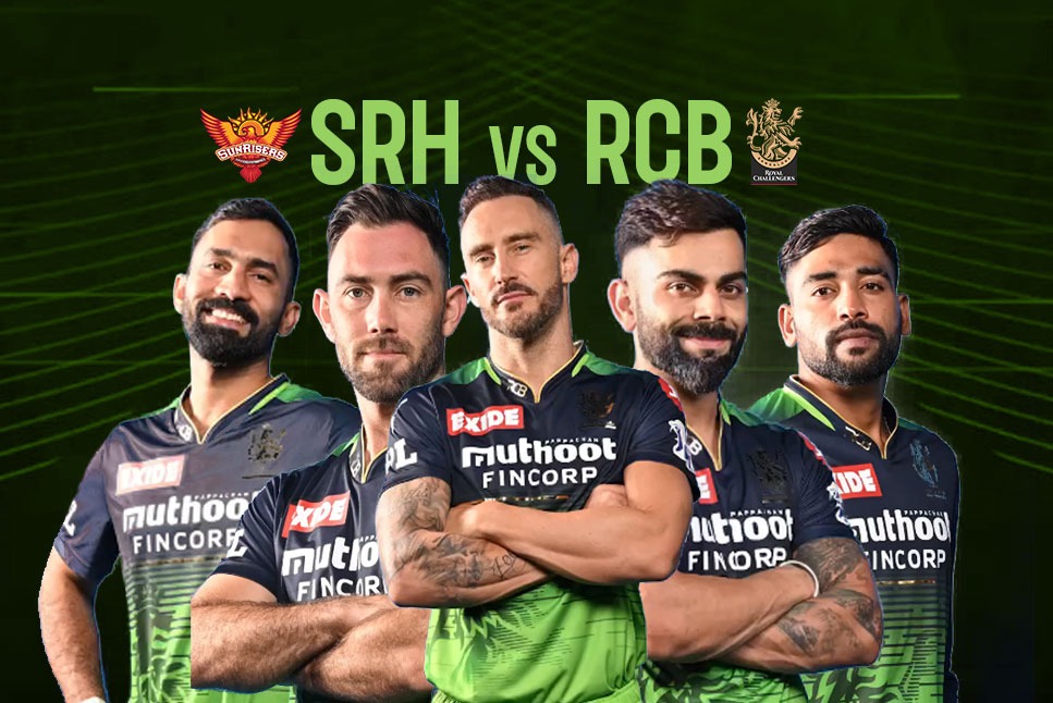 RCB Green Jersey 2022 Match Date and Time  Royal Challengers Bangalore to  sport Green Jersey against SRH: Match Date, Time Info - myKhel