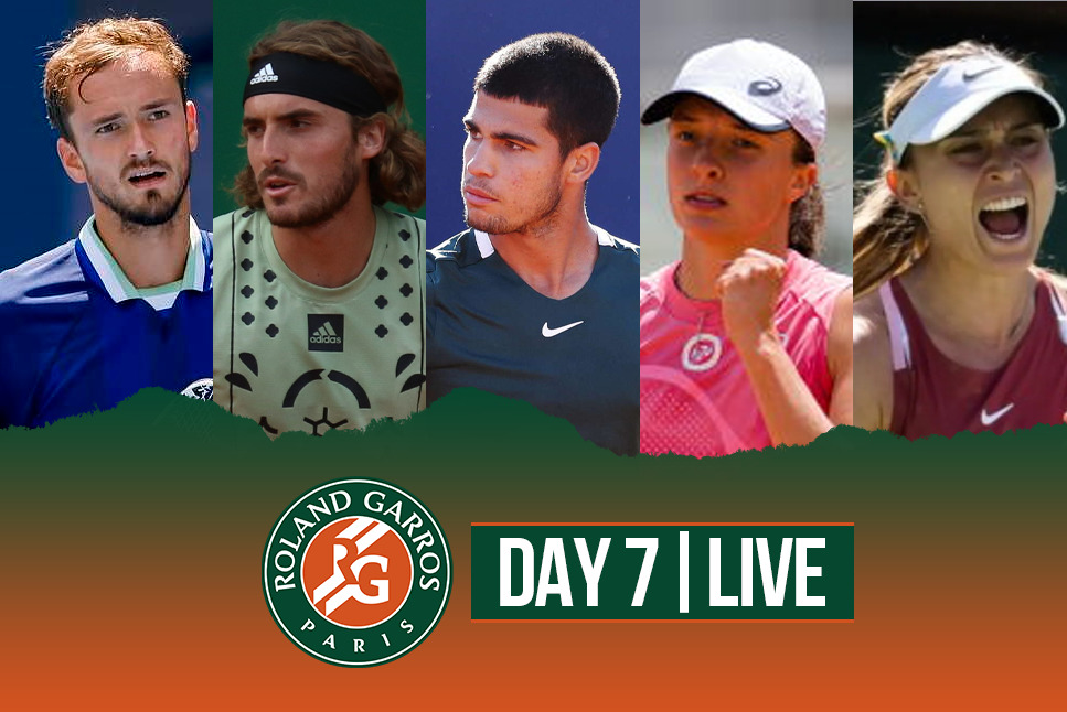 French Open 2022 LIVE - Daniil Medvedev, Stefanos Tsisipas, Iga Swiatek, Paula Badosa eye fourth round spot - Follow French Open LIVE updates