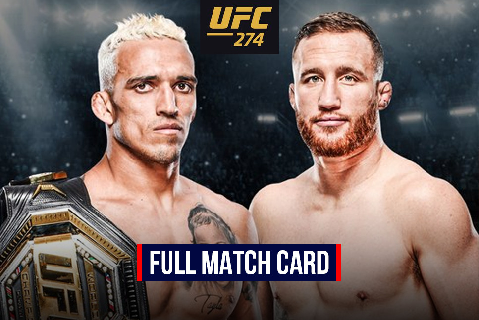 UFC 274 Live: Charles Oliveira Vs Justin Gaethje Match Card