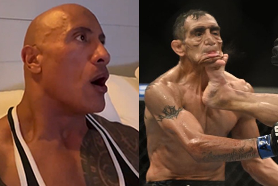 See Dwayne 'The Rock' Johnson's reaction to Tony Ferguson brutal UFC 274  knockout 