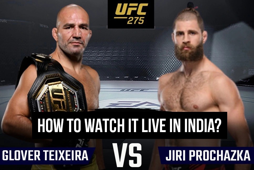 Ufc 275 Live Glover Teixeira Vs Jiri Prochazka How To Watch It Live In India