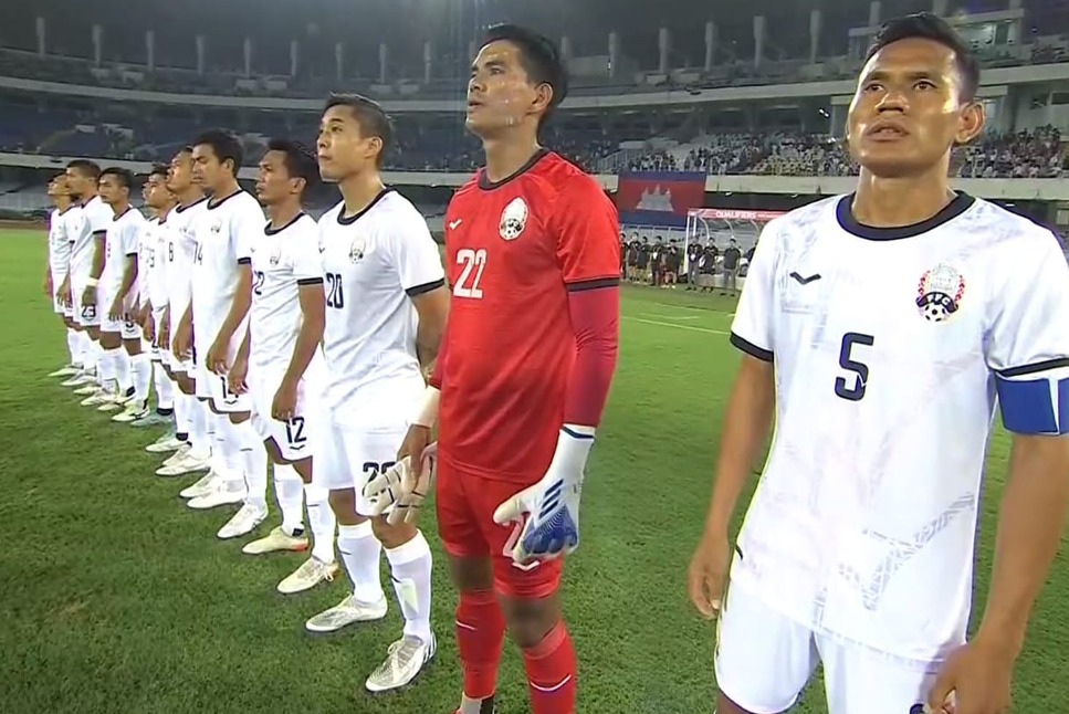 India vs Cambodia Live: CONFUSION at Salt Lake Stadium, Cambodia FLAG replaced with graphics