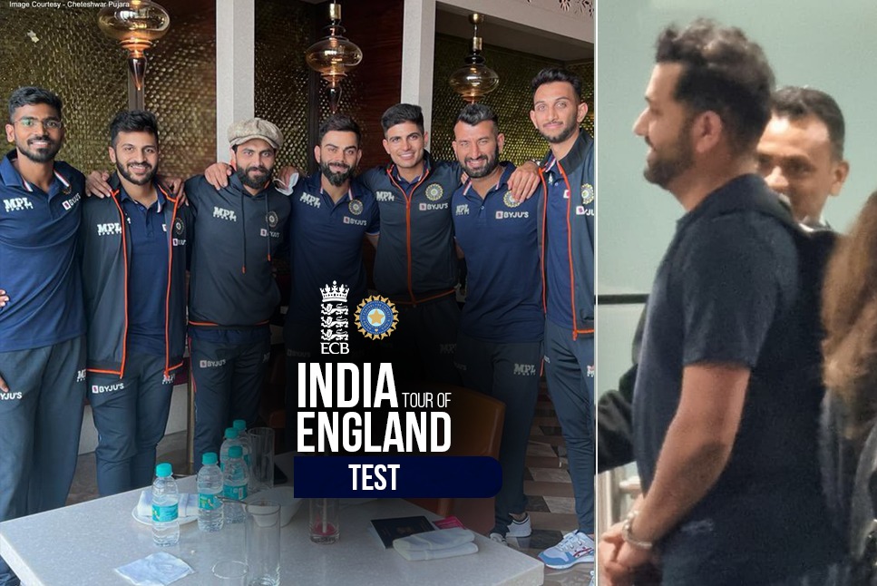 India tour of England: Rohit Sharma and Virat Kohli joins team India in training session at Leicestershire.