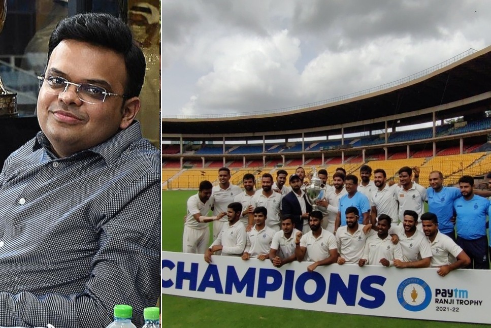 MP Ranji Trophy ChampionsJay Shah congratulates Madhya Pradesh cricket
