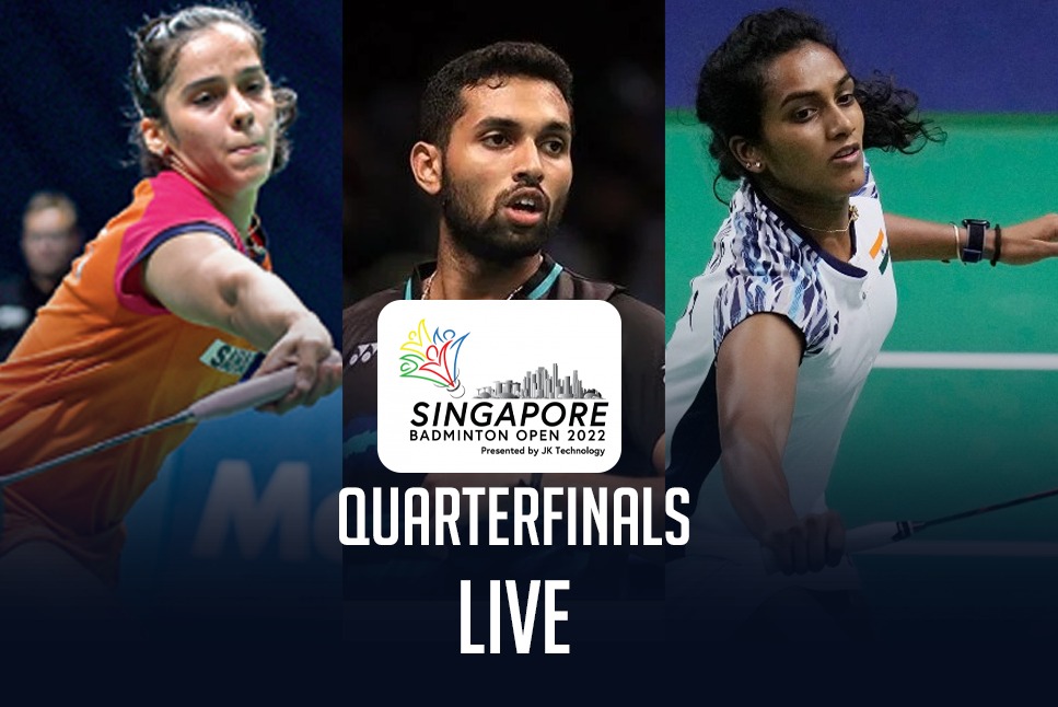 Singapore Open Badminton LIVE: Sindhu in Semifinals, Heartbreak for Saina, Prannoy: CHECK OUT