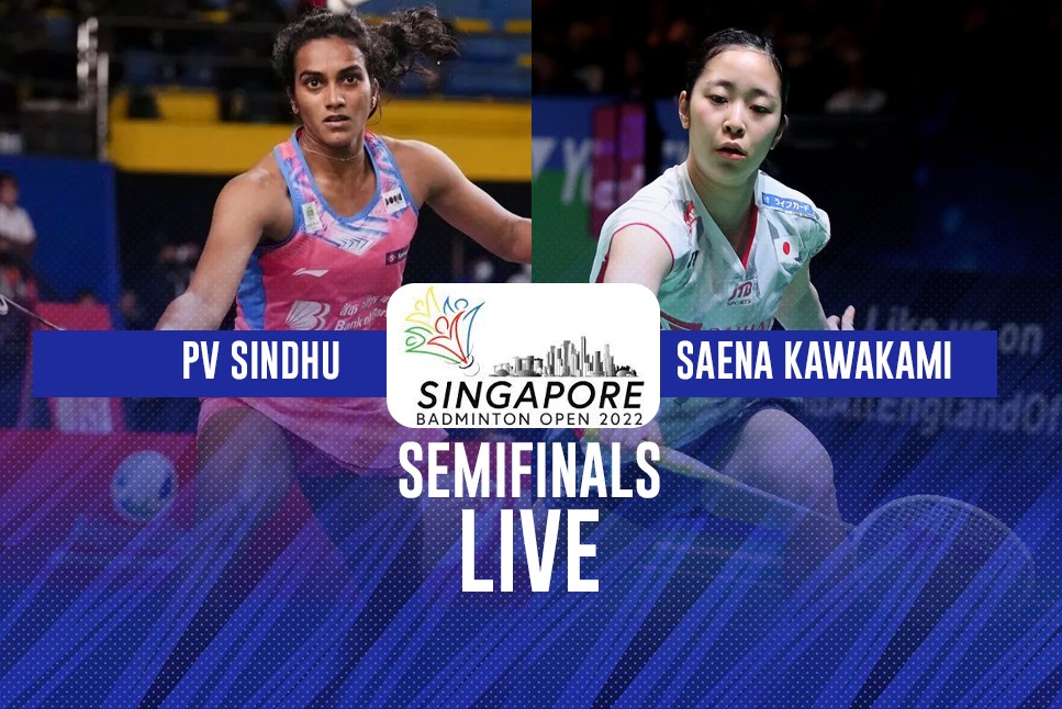 Singapore Open Badminton LIVE: Sindhu vs Kawakami LIVE: Comply with LIVE