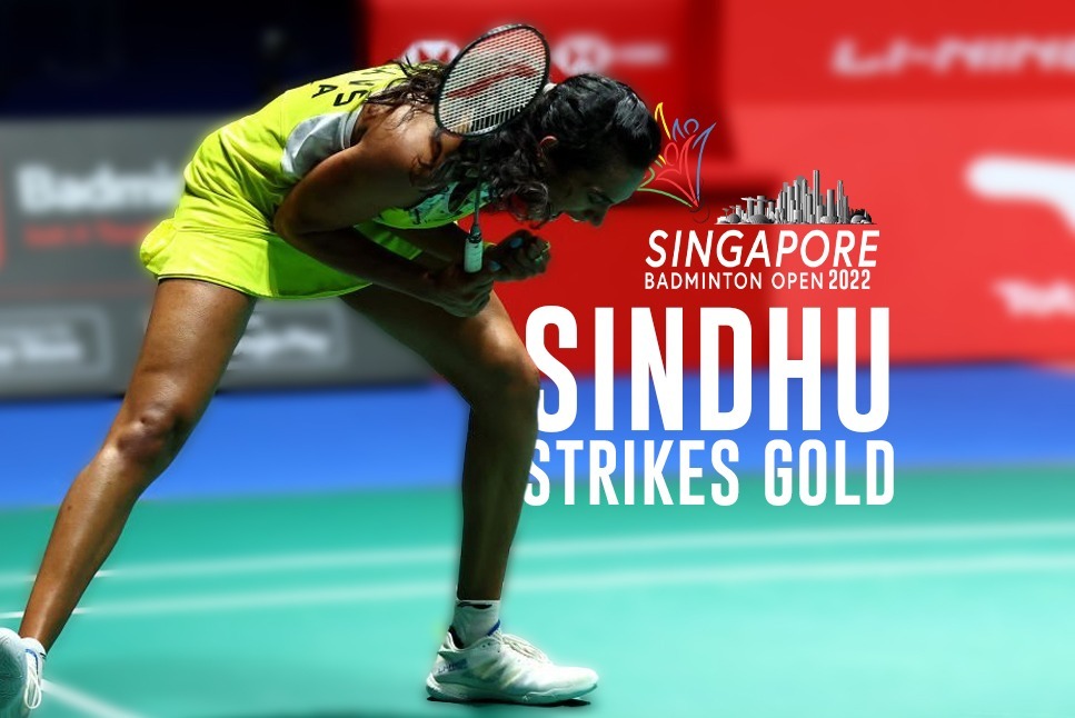 Singapore Open 2022 PV Sindhu beats Wang Zhi Yi to be crowned