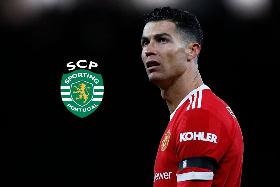 Sporting Lisbon unveil third shirt emblazoned with 'CR7' to mark 20 years  since Cristiano Ronaldo wowed fans with his performance against Man United  in the club's first game at the Estadio Jose