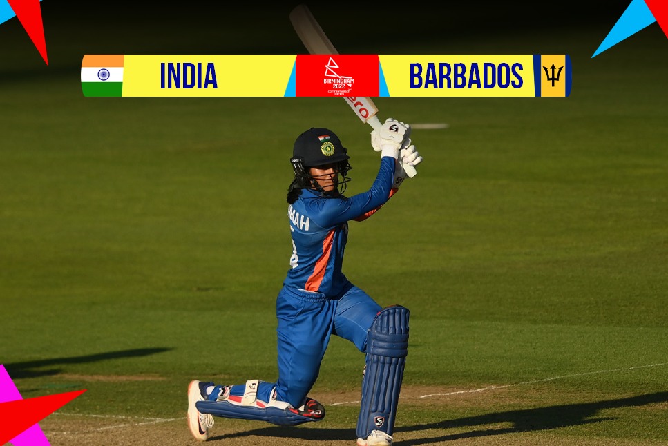 IND-W vs Barbados-W LIVE Score: India lose 4th wicket, Taniya Bhatia  departs, Follow CWG 2022 Cricket LIVE