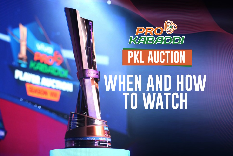 PKL Auction LIVE Streaming Pro Kabaddi League Auction for Season 9