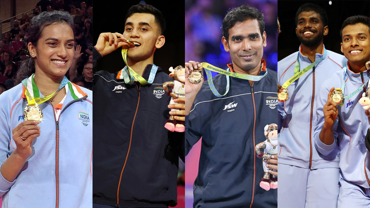 India At Cwg 2022 Check Indias All Gold Medal Winners At Birmingham