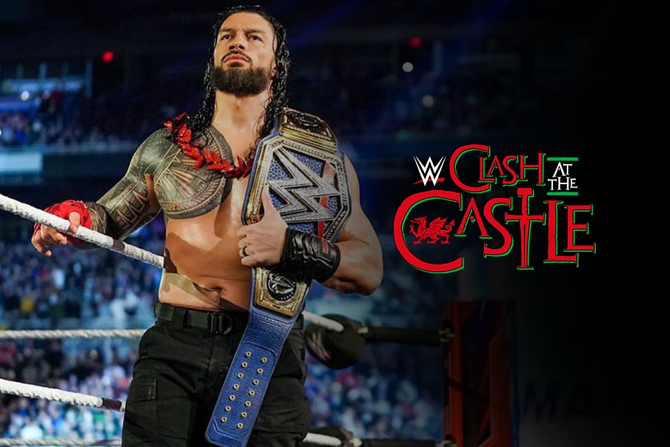 CLASH AT THE CASTLE 2022 - ROMAN REINGS VS DREW MCINTYRE