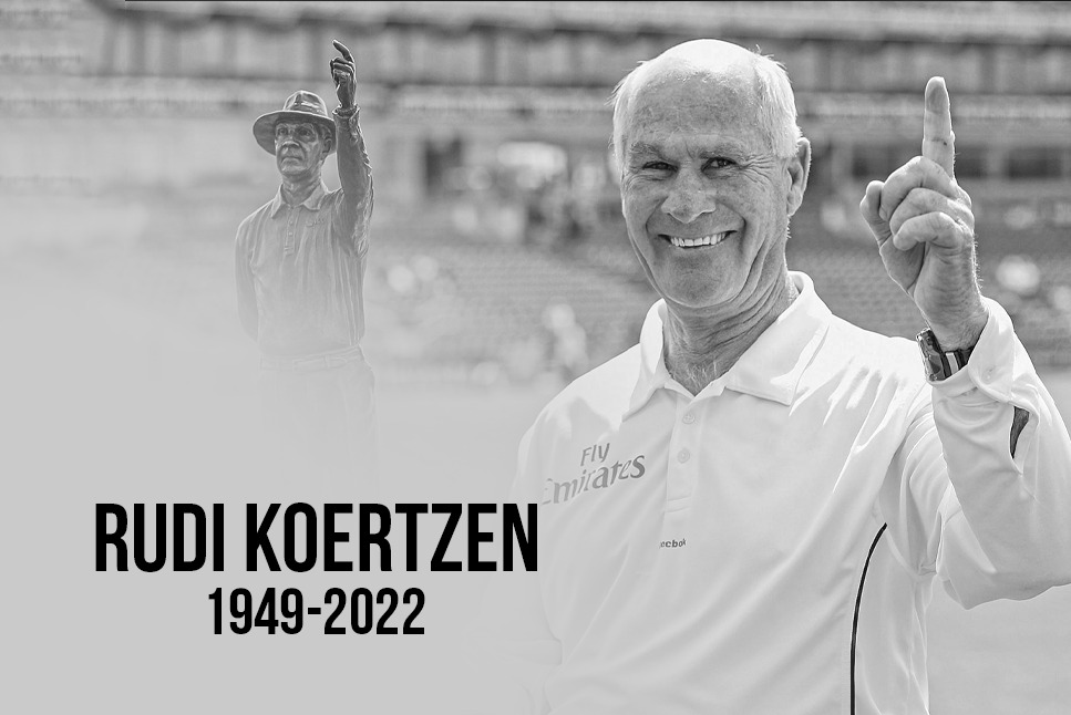 Former South African umpire Rudi Koertzen passes away in car crash