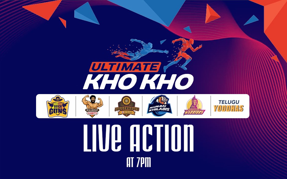 Ultimate Kho Kho LIVE Streaming on Sony Sports Follow Live