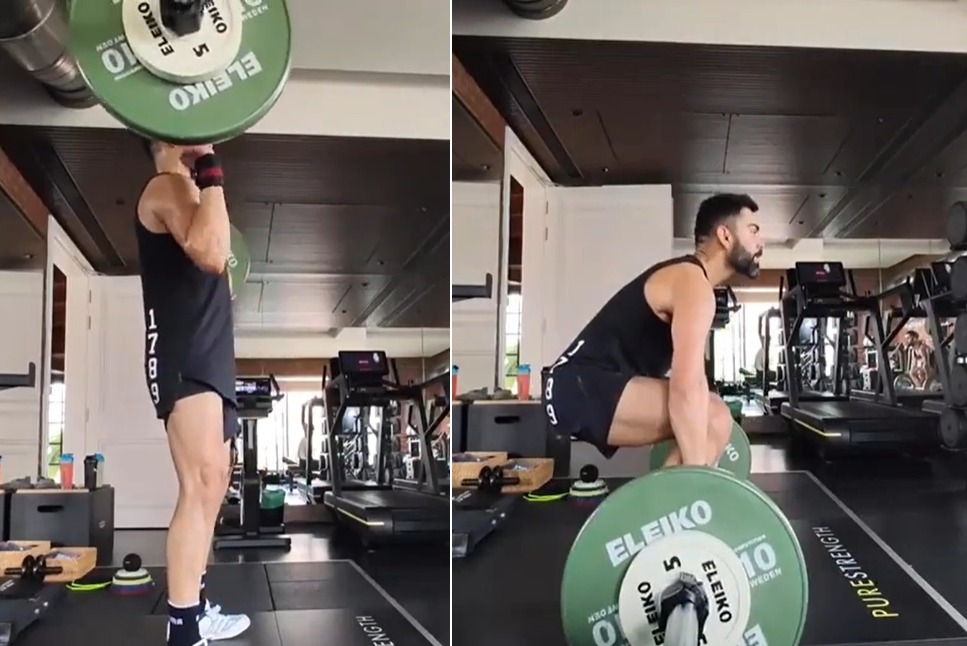 Asia cup 2022: Virat Kohli's WORKING OUT in GYM like a maniac for GRAND  Comeback in Asia CUP: Check OUT