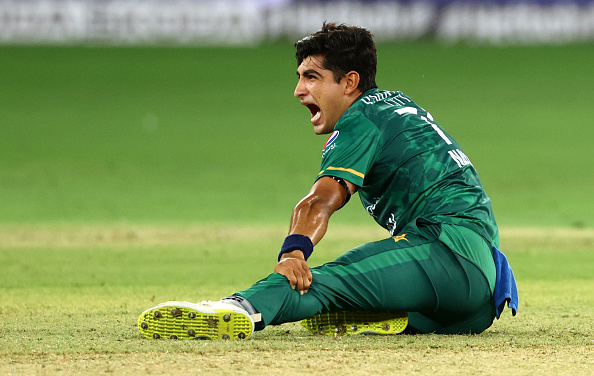 IND Vs PAK Asia Cup Naseem Shah Seen Tears After He Sustains Cramp During IND Vs PAK Match