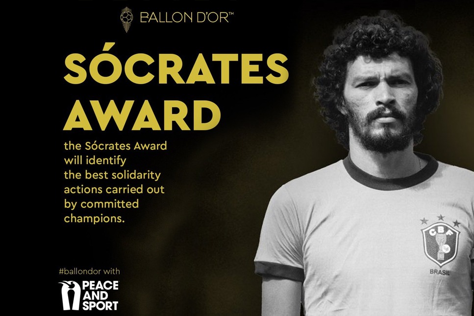 Socrates Award Ballon d'Or add humanitarian award to official prize
