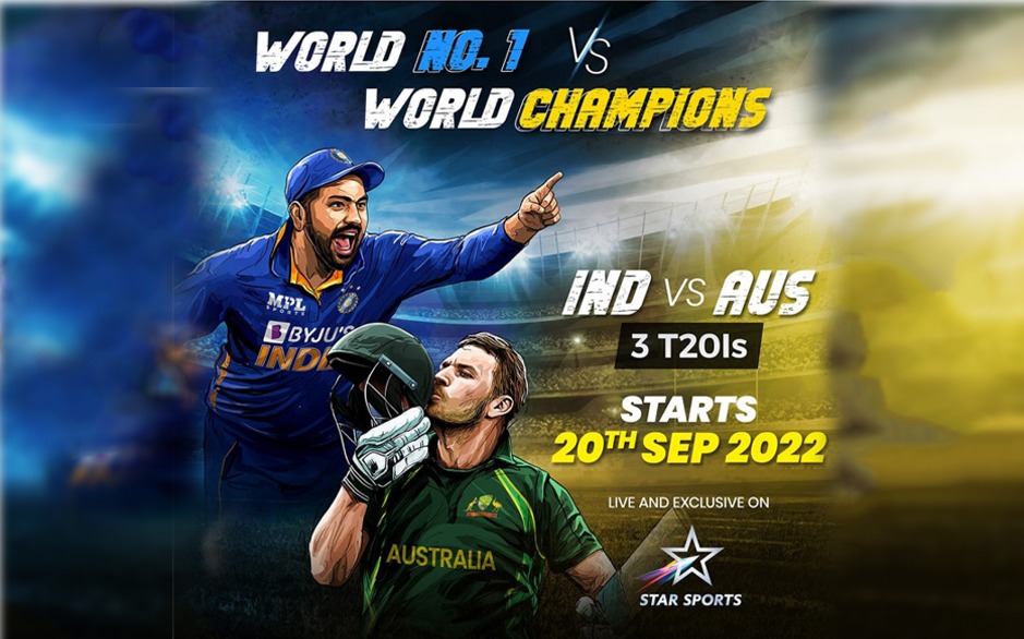 IND vs AUS LIVE Broadcast on 8 Star Sports channels, Watch IND vs AUS 3rd T20 LIVE streaming