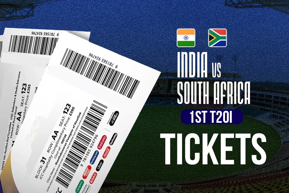 IND vs SA Tickets 1st T20 today at 7PM, Check how to buy LAST Minute