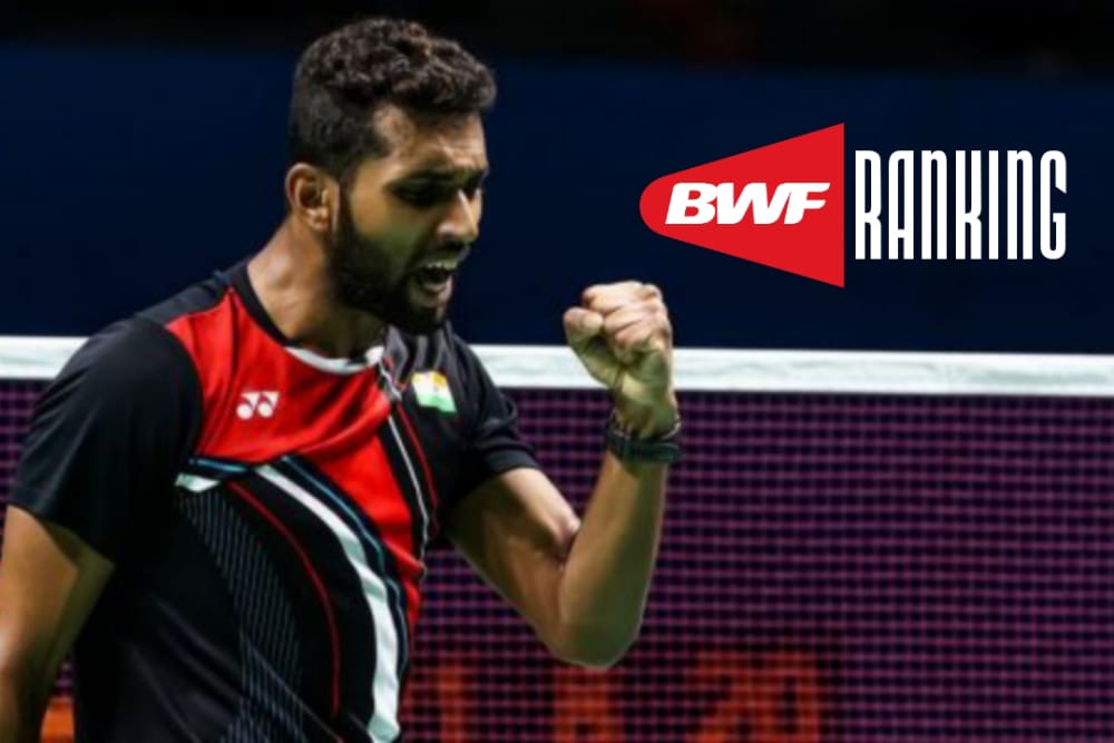 Badminton World Rankings: Prannoy HS Storms Into Top 15 Of BWF Rankings ...