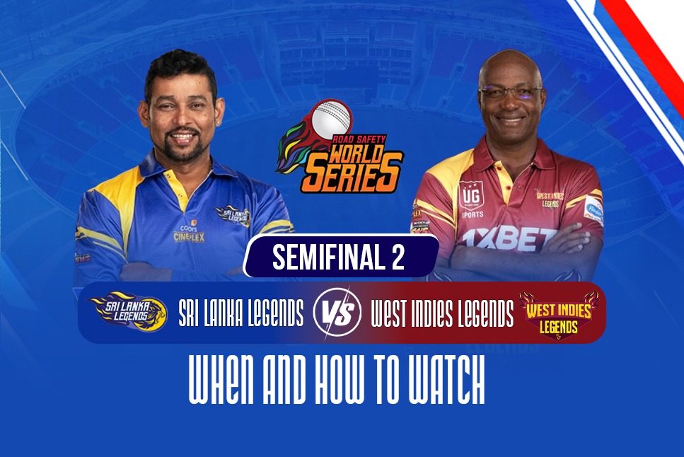 Sl L Vs Wi L Live Streaming Srilanka L Vs Westindies L In 2nd Semi West Indies Legends Need 173 Runs To Win Follow Rsws 22 Live