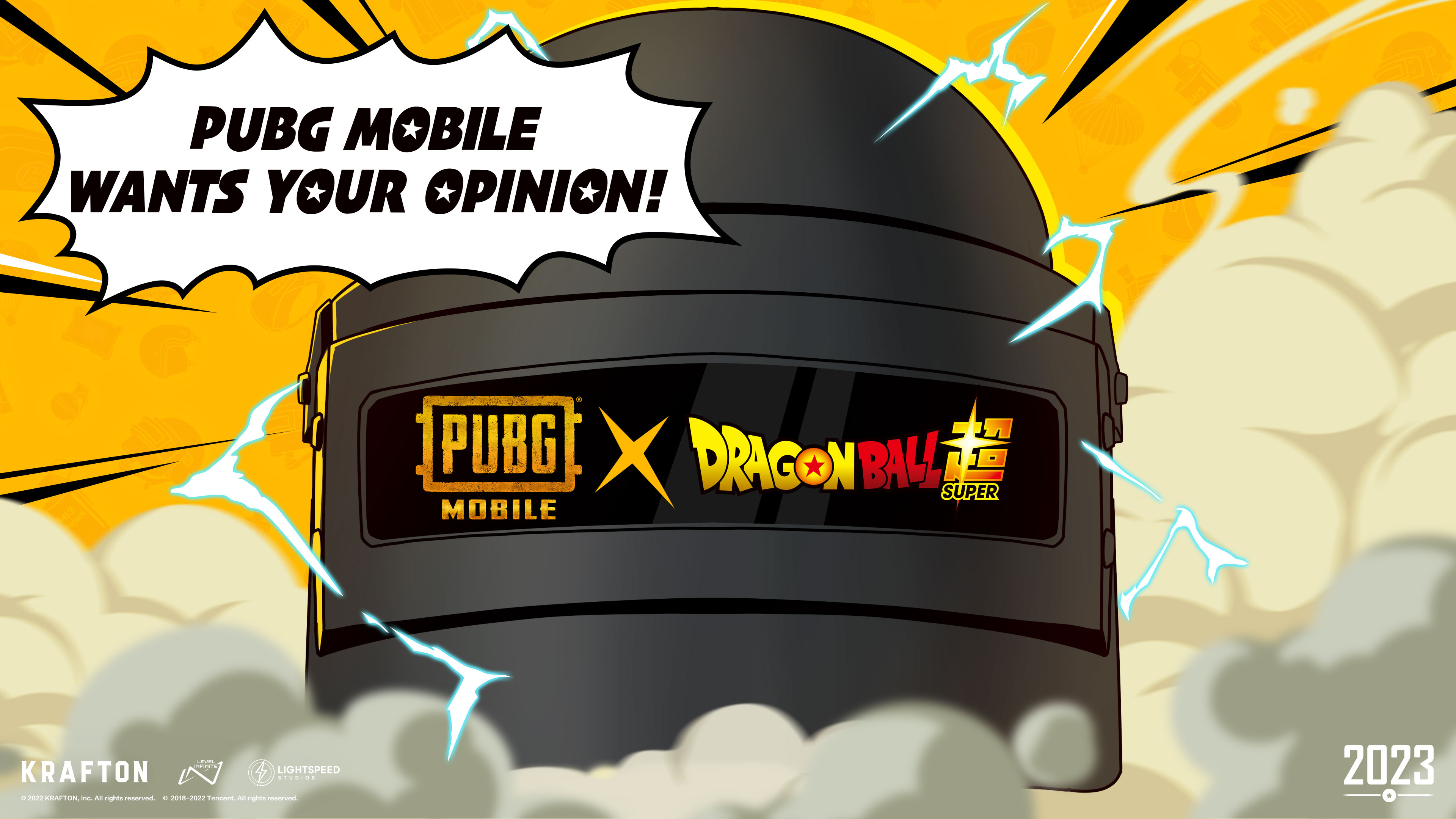 PUBG Mobile x Dragon Ball 2023: Level Infinite está dando a chance de