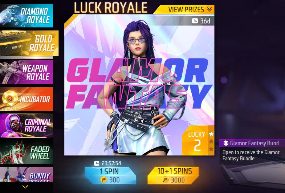 Free Fire MAX Criminal Royale: Get Purple Top Criminal Bundle in