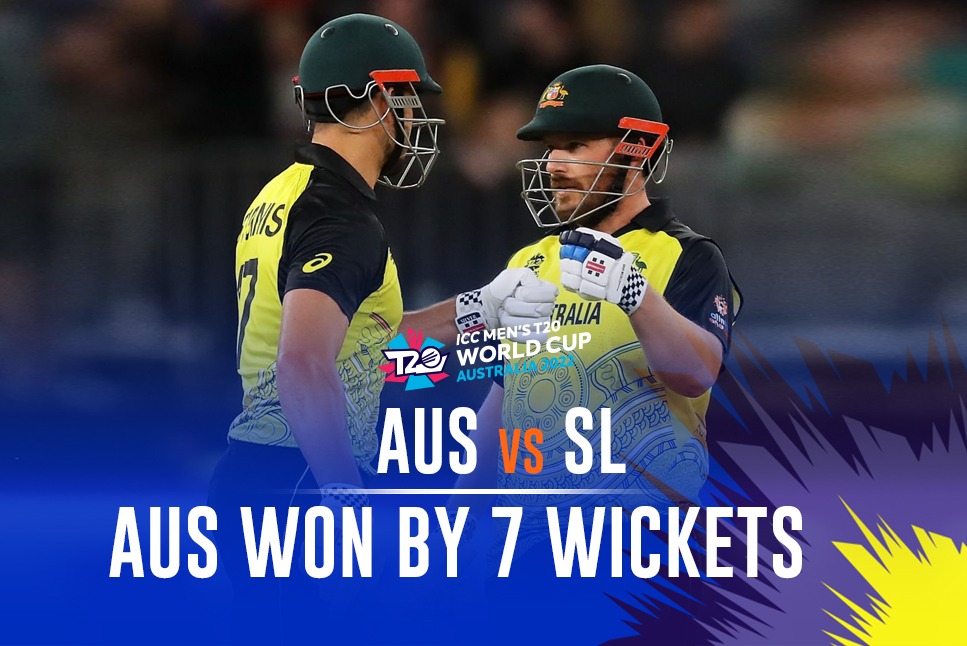 Marcus Stoinis' fiery half-century helps Australia thrash Sri Lanka by 7  wickets in T20 World Cup 2022 - Sports News