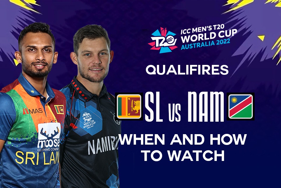 Sri Lanka vs Namibia T20 World Cup Live Streaming Details