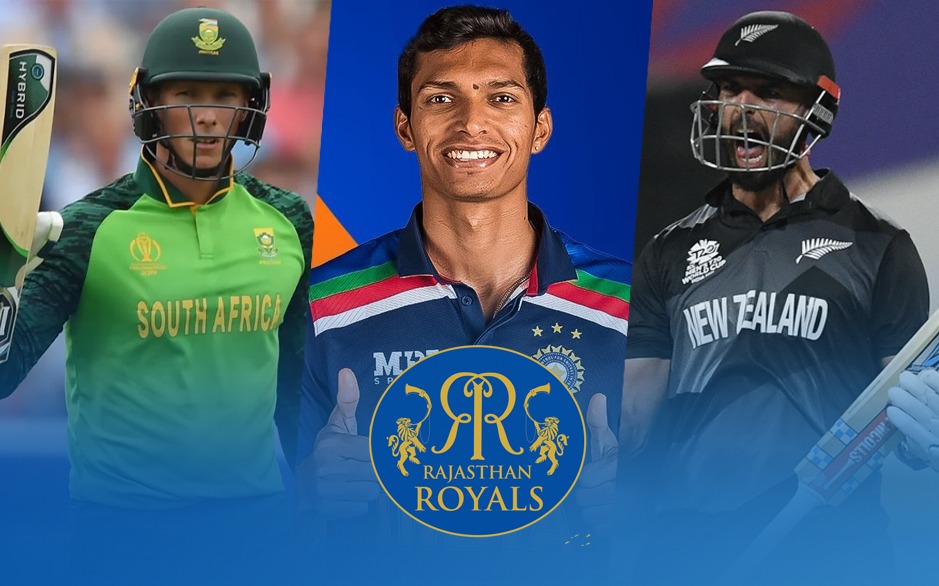 RR Released Players List, Rassie van Der Dussen, Daryl Mitchell, Navdeep Saini, Rajasthan Royals, IPL 2023 Retention LIVE, IPL 2023 Auction Live