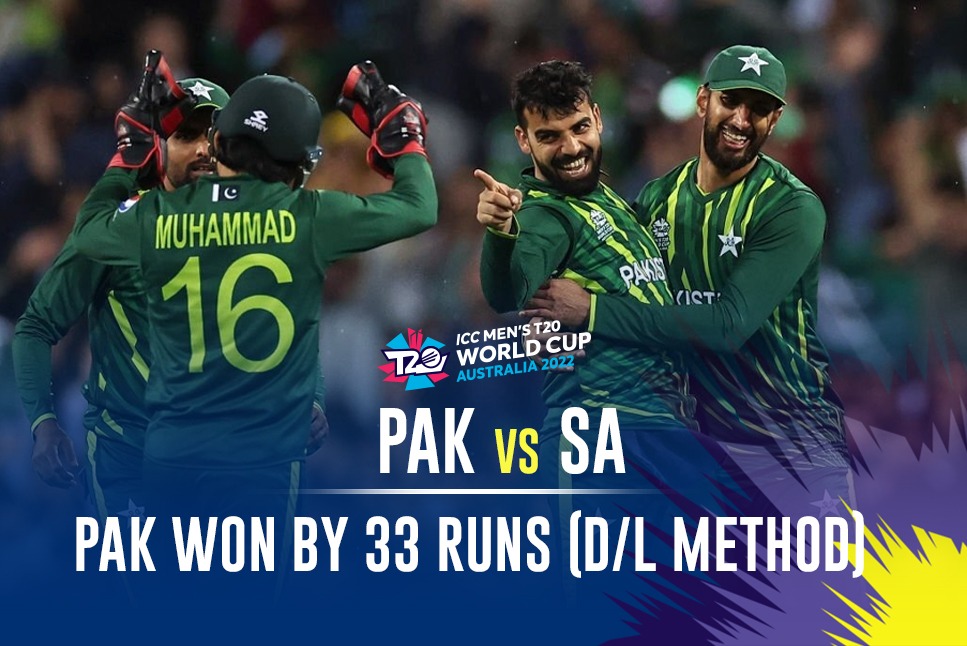 Pakistan vs South Africa Highlights, T20 World Cup 2022: Pakistan win by 33  runs