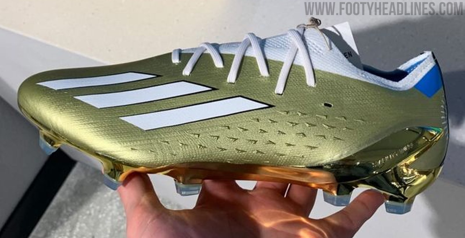 Lionel Messi's World Cup Boots Lionel Messi's boots from Adidas for
