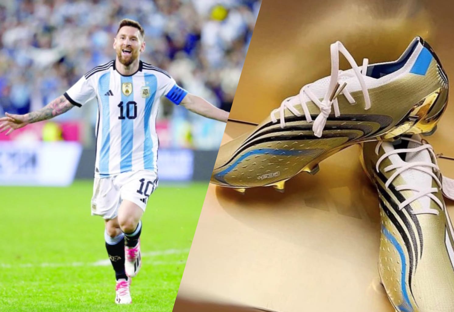 interferentie als resultaat nieuws Lionel Messi's World Cup Boots: Lionel Messi's boots from Adidas for  upcoming FIFA World Cup revealed