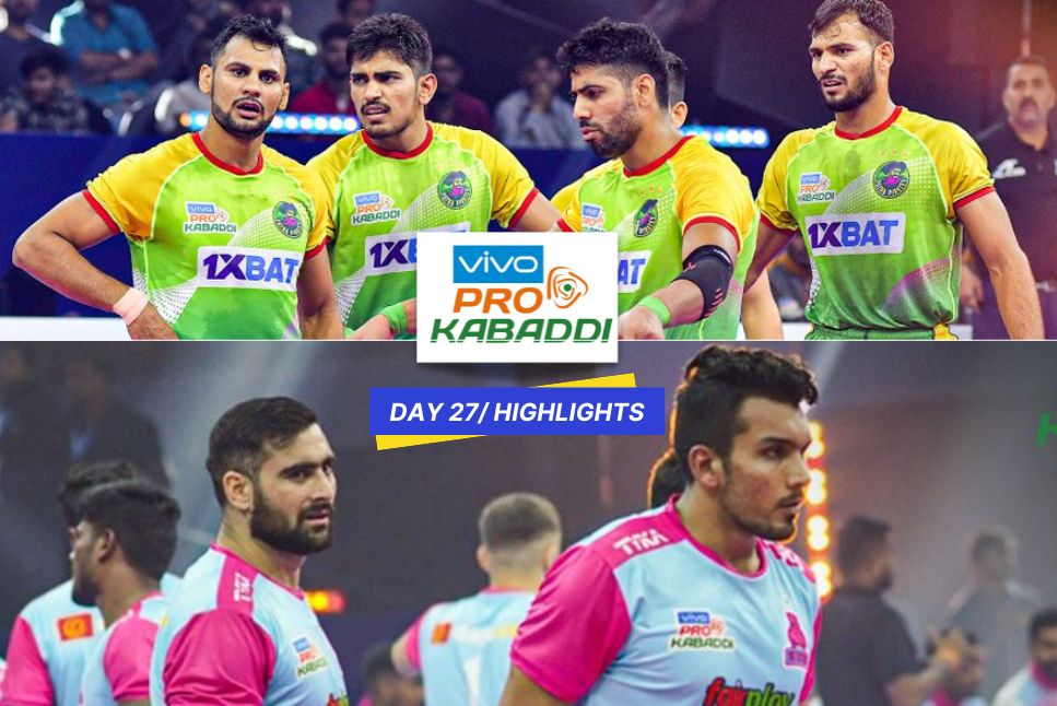 PKL 2022 LIVE: Patna Pirates Beat Haryana Steelers, Jaipur Pink ...