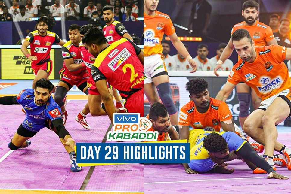 PKL 2022 Highlights: Bengaluru Bulls And Puneri Paltan Clinch Victories ...