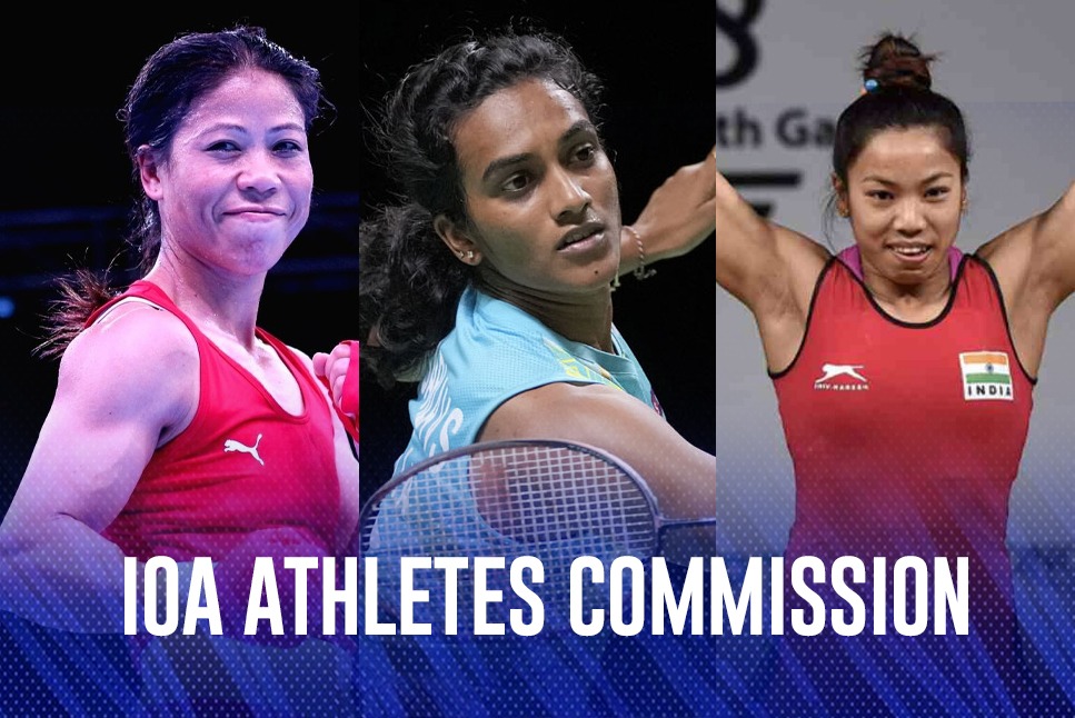 Ioa Athletes Commission Mary Kom Pv Sindhu Mirabai Chanu Elected In Ioa Athletes Commission